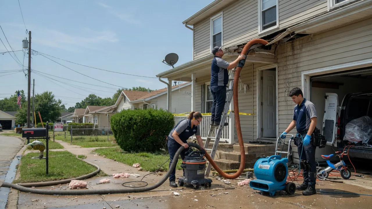 Water Damage Restoration in Saint Rose, LA near me